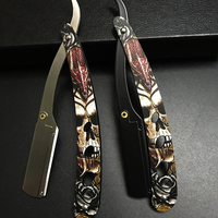 Men Professional Barber Razor Manual Shaver Straight Edge Stainless Steel Shaver Folding Shaving Shave Wholesale