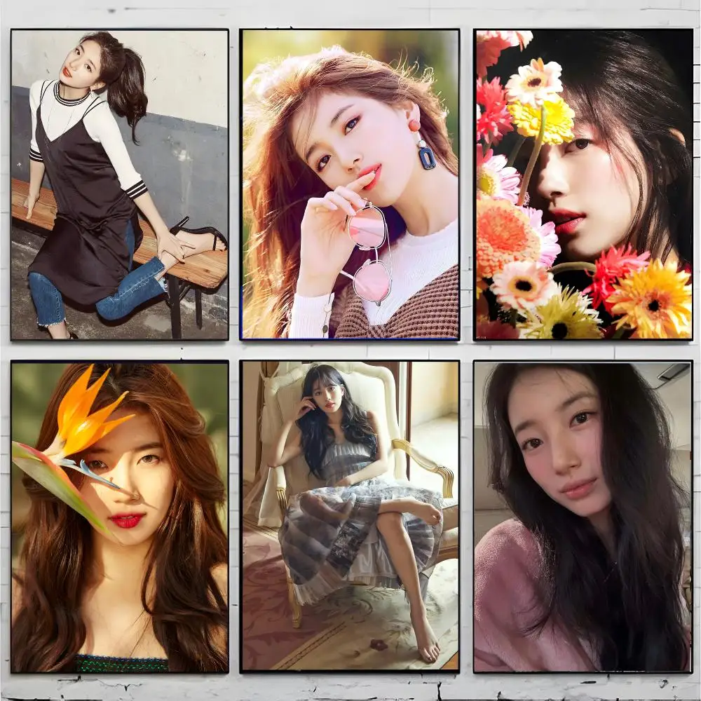 Korean Beautiful Actress Star S-Suzy Bae Poster Superior Home Space  Indoor Decorative Art & Home Decor