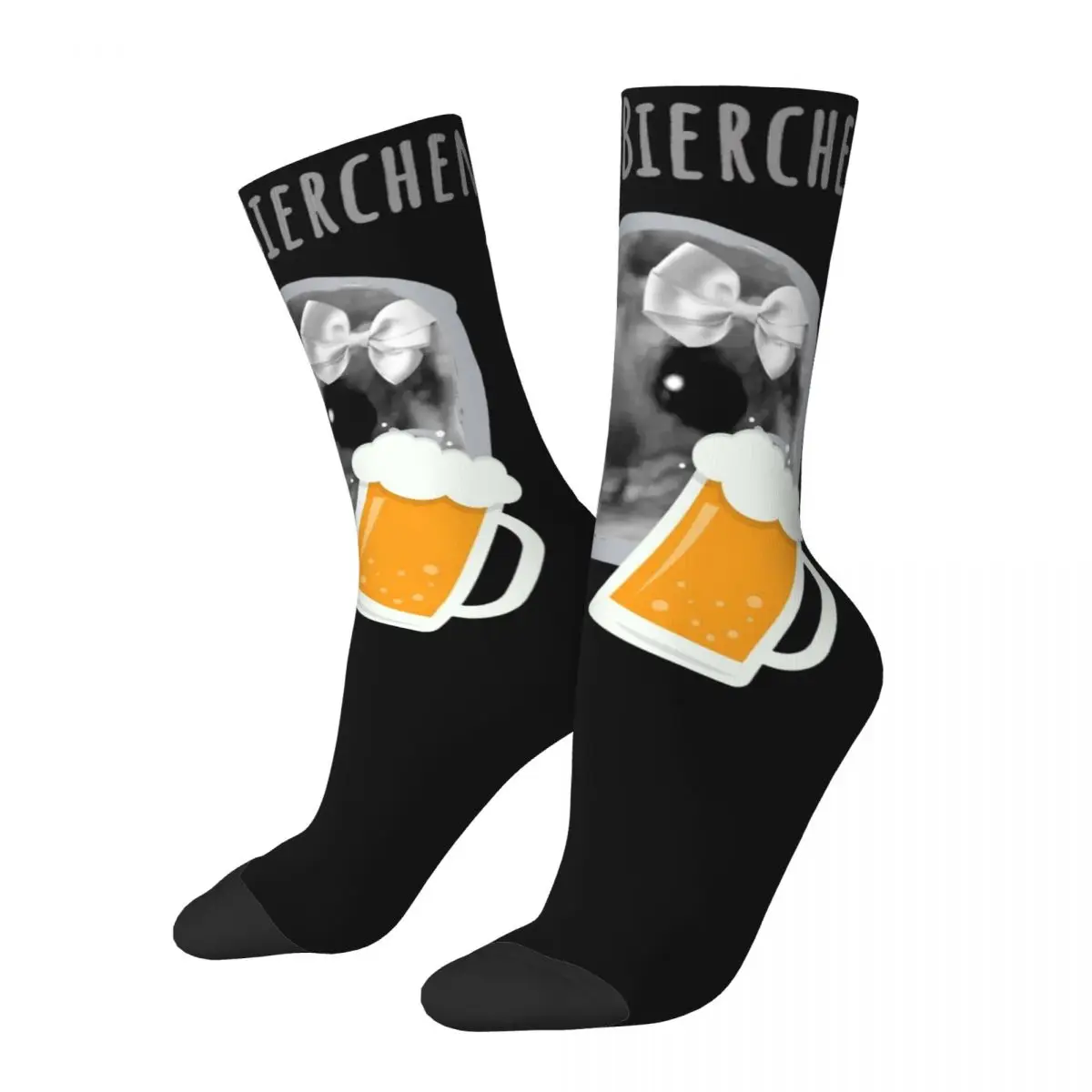 Female Delicious Beer Sad Hamster Tiktoc Meme Socks Super Soft Casual Funny Socks Harajuku Merch Middle TubeSocks Little Gifts