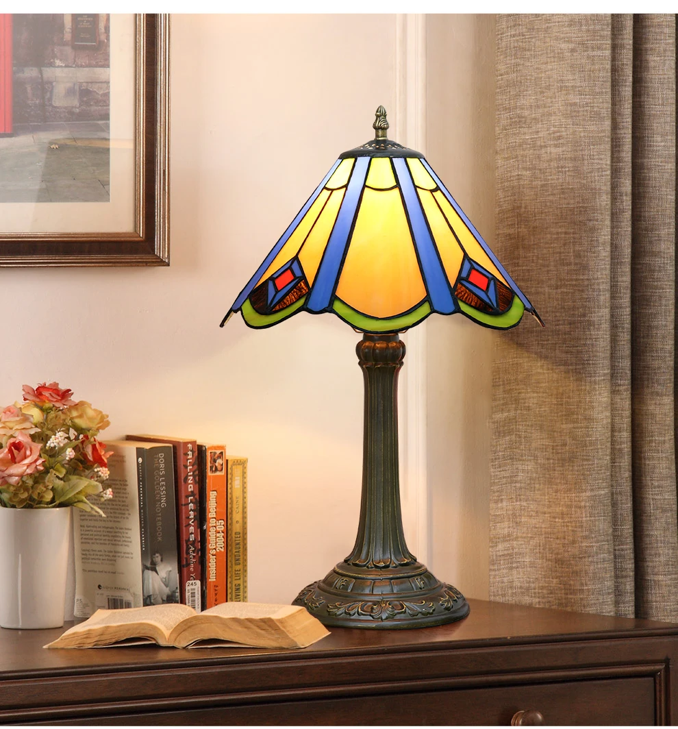 

Винтажные настольные лампы, пчелиный светильник, креативная настольная лампа, витражные настольные лампы для спальни, гостиной