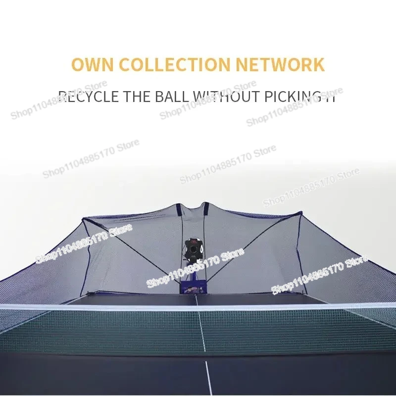 S8-PRO/JT-A روبوت لتنس الطاولة تخدم آلة روبوت أوتوماتيكية بالكامل قابلة للبرمجة لتدريب تنس الطاولة بينج بونج #4