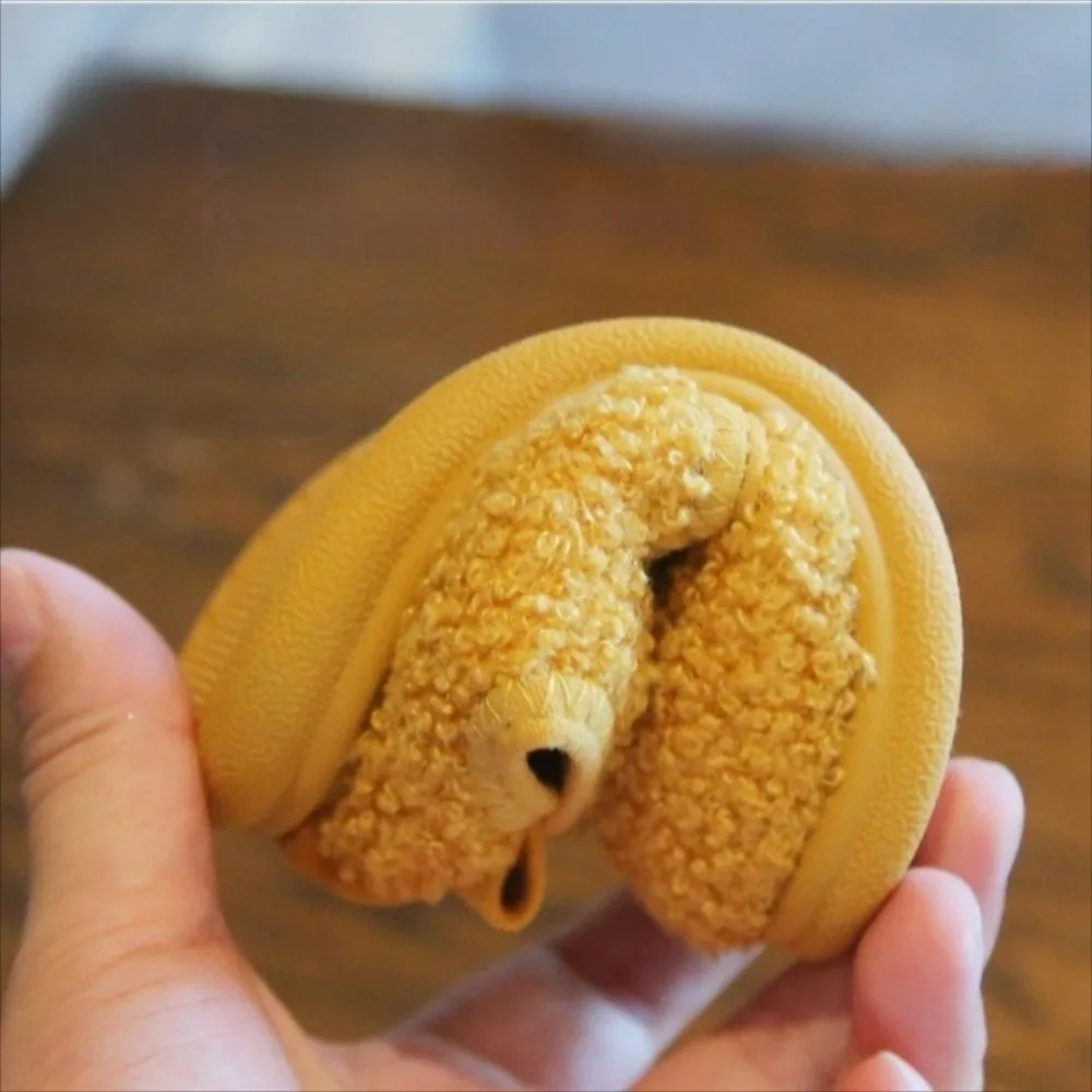 الشتاء الأطفال أحذية الثلوج الأحذية الدافئة لينة سوليد المضادة للانزلاق الرضع حذاء طفل صغير أحذية المشي #5