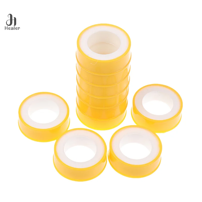10 Pcs 12M Faucet Sealing Thread  Industrial  Tape Plumber Fitting For Water Pipe Gas Pipeline Sealing Tape Sealers