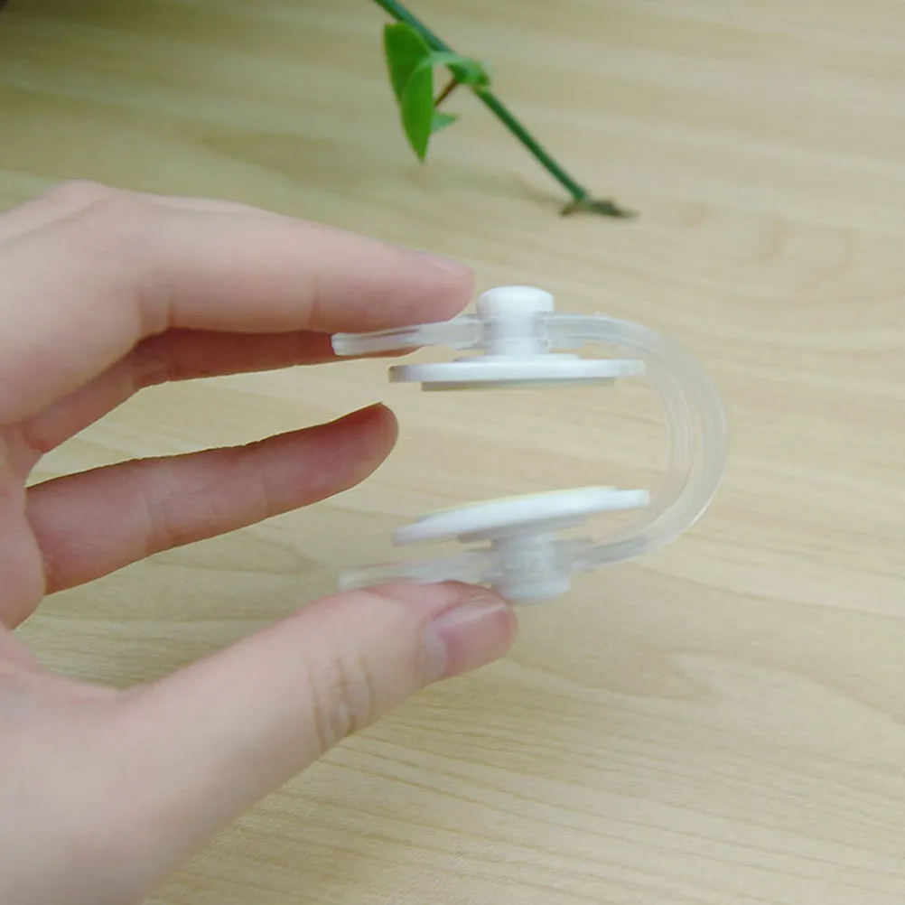 

8Pcs Baby Safety Locks Soft Flexible Belt Child Proof Cabinet Locks Adhesive Removable Finger Trap Prevention for Cupboard