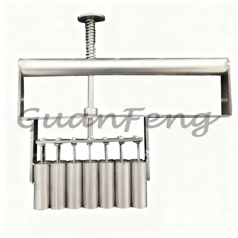 Handheld Cassava Pearl & Taro Ball Maker, Manual Dough Divider and Filling Tool for Milk Tea Boba Making