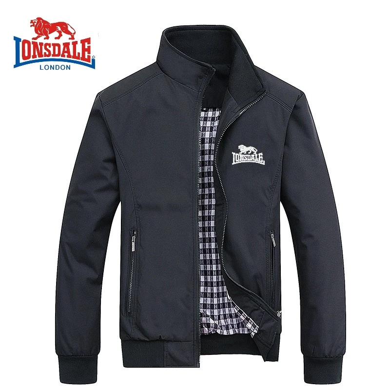 Chaqueta con solapa bordada de alta calidad para hombre, chaqueta cómoda a prueba de viento para exteriores, de lujo, a la moda, para otoño e