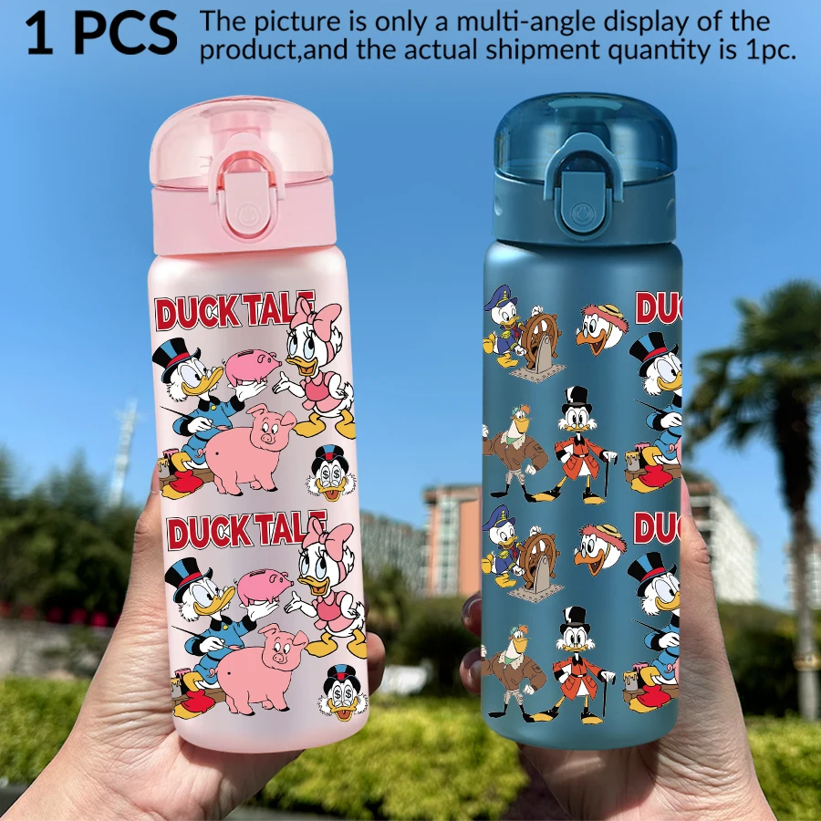 Bouteille d'eau en plastique Disney Donald Duck Pig, 26oz, tasse d'eau pour Sports de plein air, cadeau d'anniversaire/retour à domicile, 1 pièce