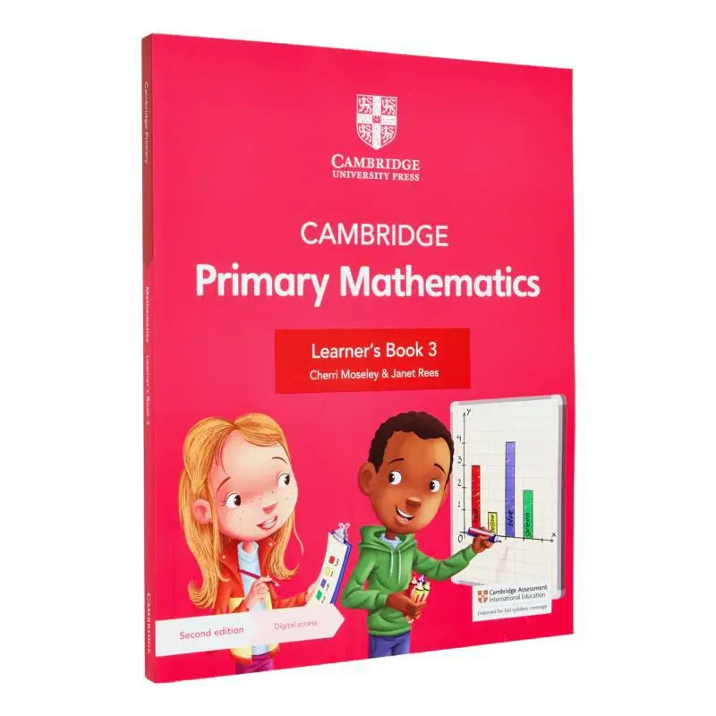 كتاب متعلم الرياضيات الابتدائية من كامبريدج 3 مع الوصول الرقمي لمدة عام واحد موسلي شيري ريز جانيت 9781108746489