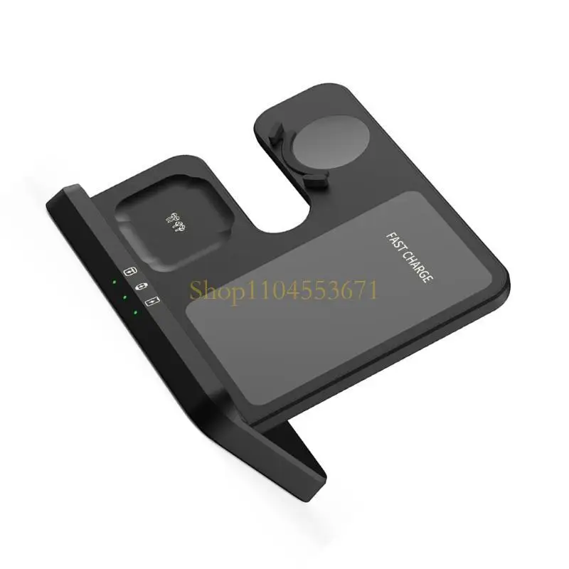 Best Seller 3 in 1 Wireless Dock Station for S22/S21/S20/Note 20 Phones,Watch 4/3/Active 2 Smartwatch Quick Charging Stand