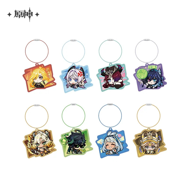 Sunsyea Genshin Impact Official Merch miHoYo Original Natlan Theme Series Q Version Pendant Kinich Mualani Kachina Mavuika