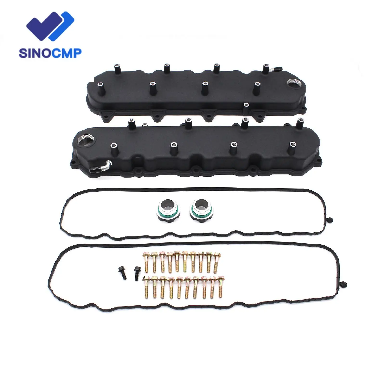 Aluminum Valve Cover with Coil Mount For GM LT GEN V LT1 LT4 L83 L86 5.3 6.2