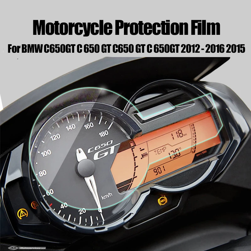 For BMW C650GT C 650 GT C650 GT C 650GT 2012 - 2016 2015  Cluster Scratch Protection Film Screen Dashboard Motorcycle Accessorie