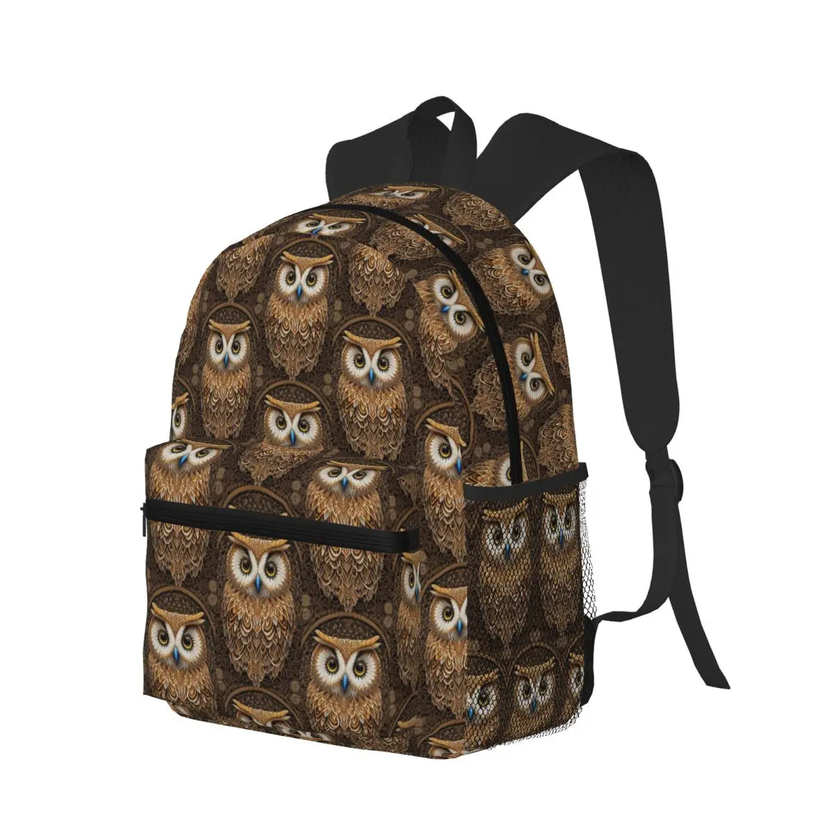 

Студенческий рюкзак с принтом совы 5, школьная сумка, походный дорожный рюкзак для мужчин и женщин, сумка для книг, сумки на плечо