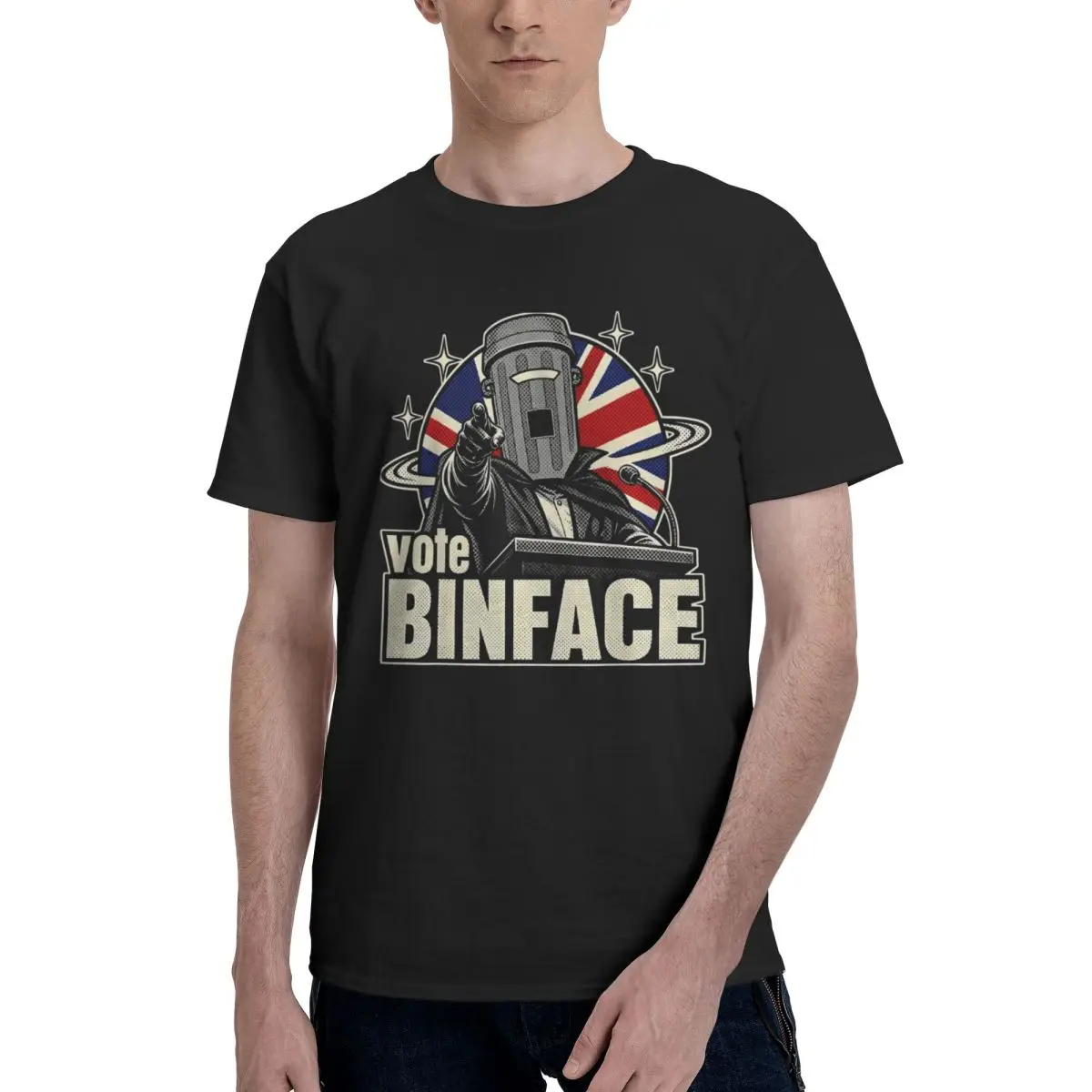 Men Count Binface T Shirt Vintage Cotton Men Tshirt