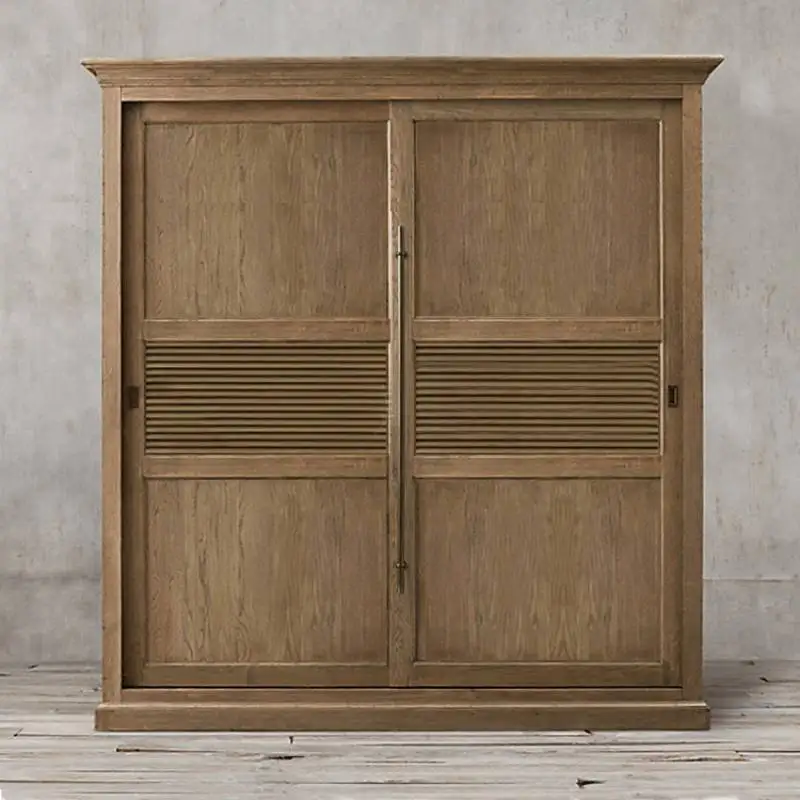 

Nordic Quiet Luxury Wardrobes Wood Orgnizer Proof Clothing Dressing Wardrobes Storage Rack Locker Rangement Chambre Furniture