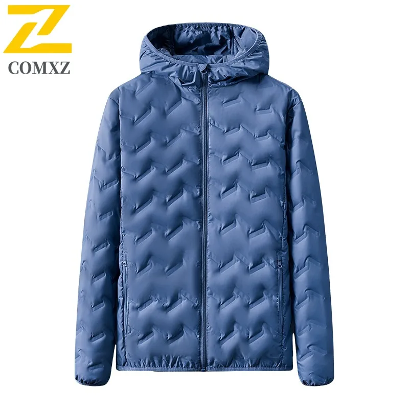 2025 Winter Down Jacket Men's Luxury Business Removable Liner Waterproof 80% White Duck Down Warm Coat Casual Thick Puffer Parka