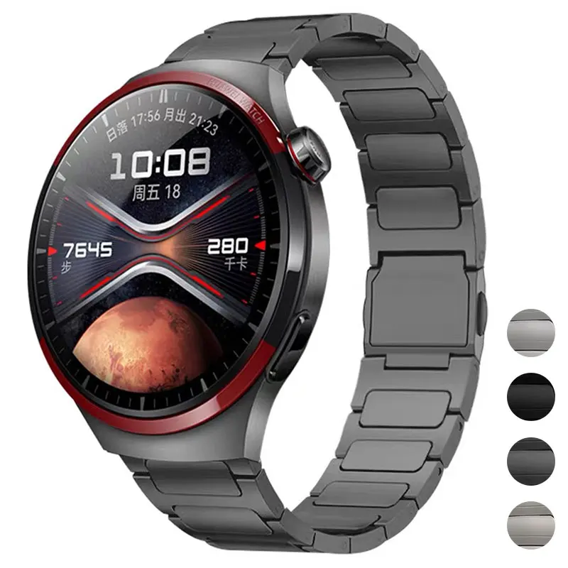 22mm Magnetic Titanium Strap For Huawei Watch GT6/5/GT5Pro/GT6Pro 46mm 4/3 Pro Band For Amazfit Balance GTR 4/3/2 47mm Bracelet