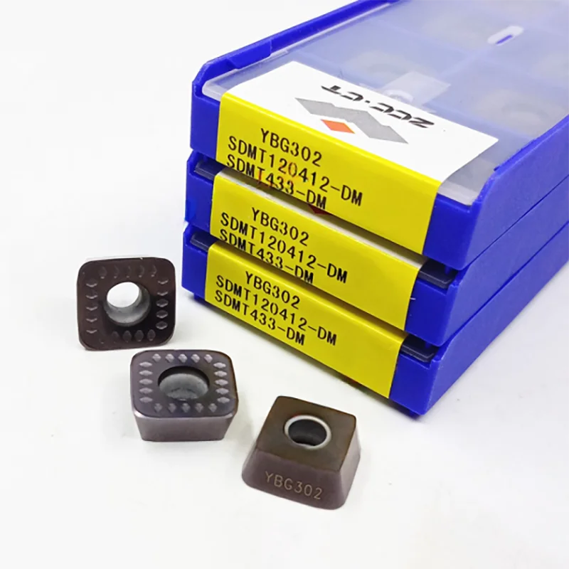 Inserções Sdmt Carboneto Zcc.ct Sdmt06t208 Sdmt090308 Sdmt09t312 Sdmt120412 Ybg202 Ybg205 Ybg212 Ybc302 Yb9320 Ybbd252