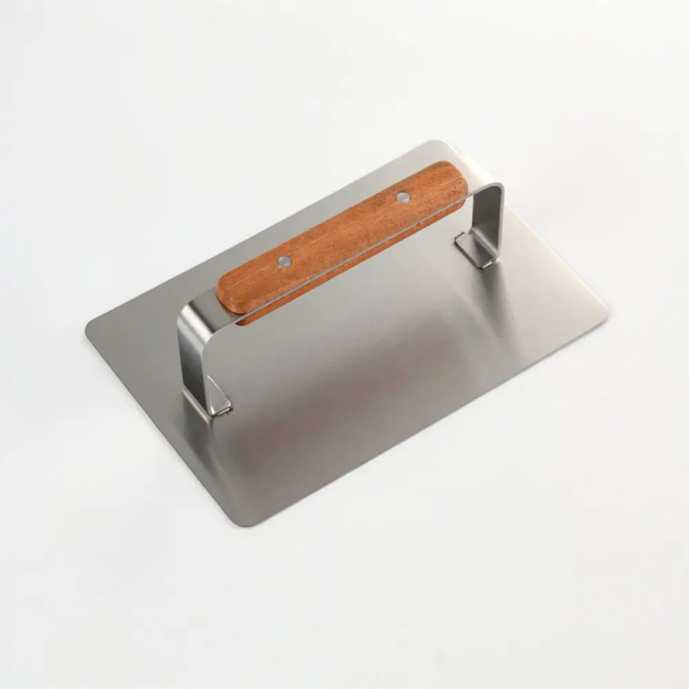 Stainless Steel Nougat Press Board Professional Snowflake Crisp Shaping Tool Kitchen Bakeware Pastry Maker Gadget