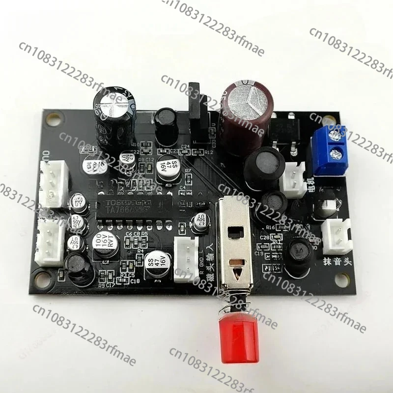 TA7668 stereo cassette recorder, magnetic head pre-amplifier board, cassette deck, desktop recording and playback module