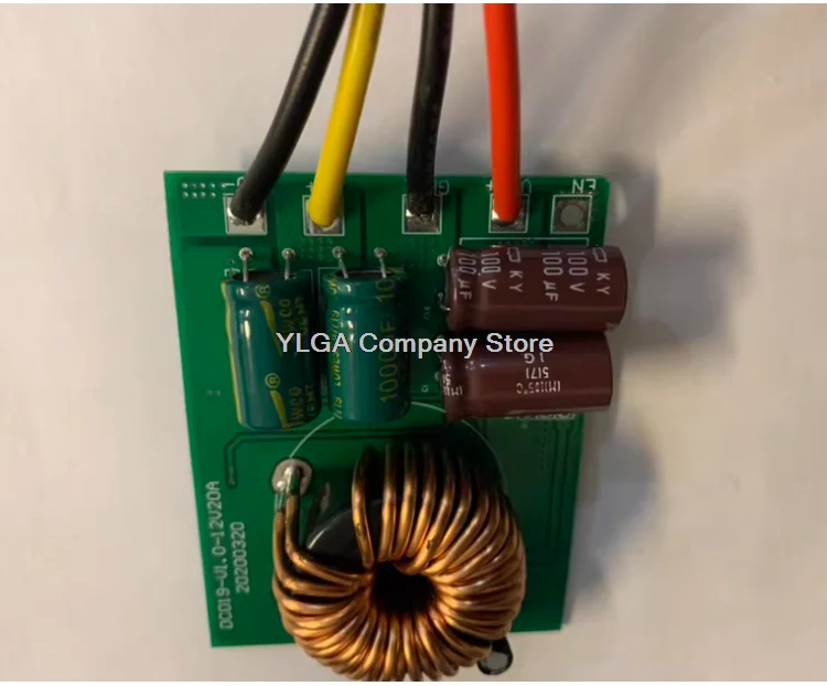 High efficiency synchronous rectification non isolated DC-DC12V/20A scheme based on EG1163 wide voltage input   1PCS