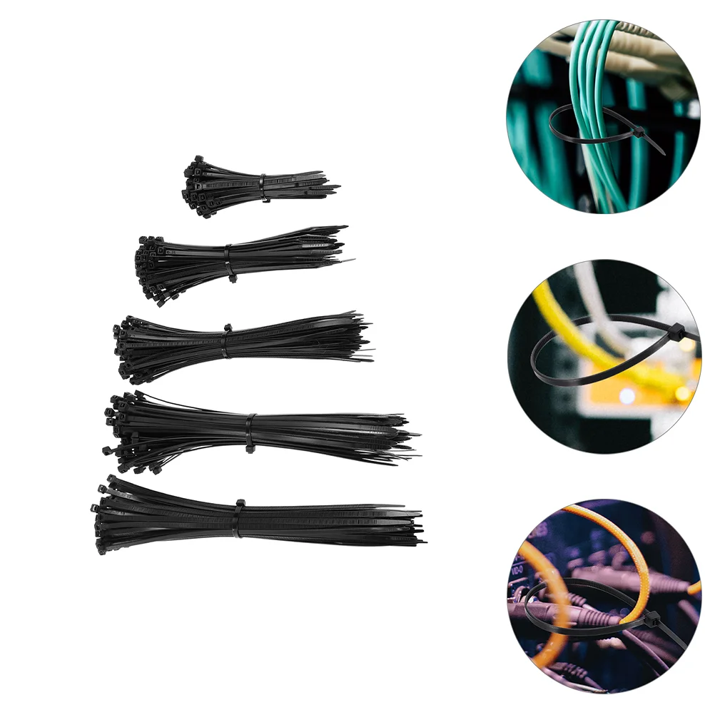 

700 Pcs Self-locking Cable Tie Ties Plant Labels Nylon Material Pa66 Airplane Decorations for Stand Supplies