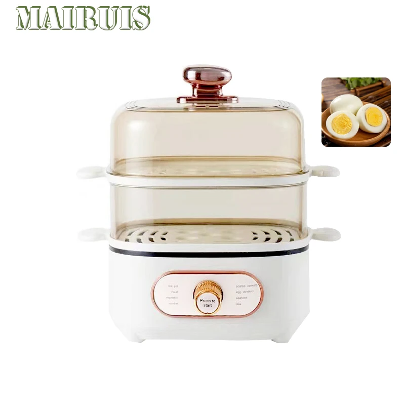 Electric Steamer Household two-Layer Cooking Integrated Pot Multifunctional Breakfast Machine