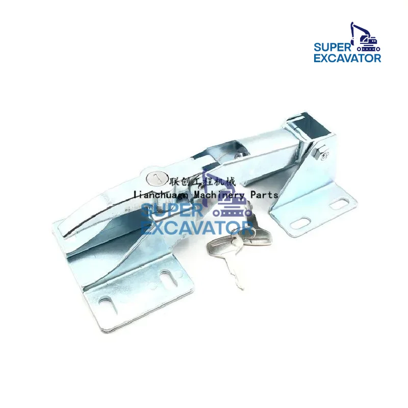 For Kobelco SK230-6E SK460 SK480-8Super8 Cover Lock Engine hood lock excavator Parts