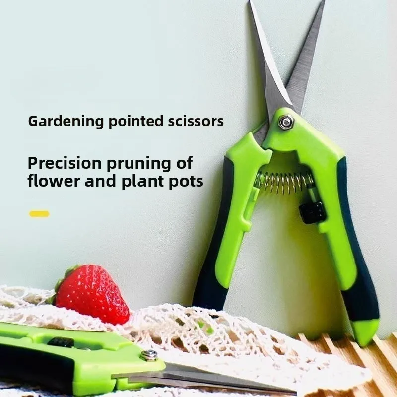 1 Set Labor-saving Non-slip Garden Pruning Shears, Multi-purpose Branch Cutter for Fruit, Vegetable & Flower Trimming