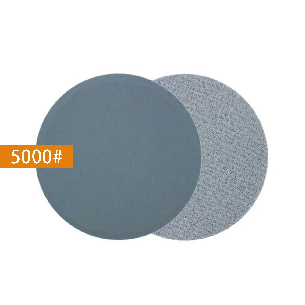 25pcs 3inch Sandpaper Ho-ok & Lo-op Sanding Disc Water/Dry Sand Paper Abrasive Tools 2000 3000 4000 5000 7000 Grit