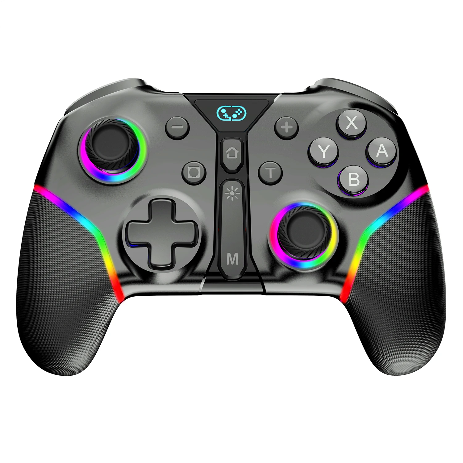 Manette de jeu pour Switch, OLED, Lite, PC, iOS, Android, contrôleur SKT-7048 avec RGB, Bluetooth, Virbration, Turbo