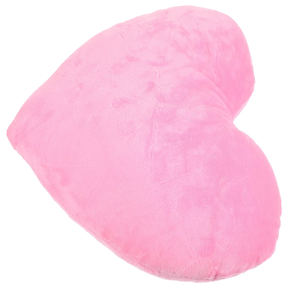 Almohada creativa con forma de corazón, decoración suave y cómoda para sofá, cojín, decoración para sofá
