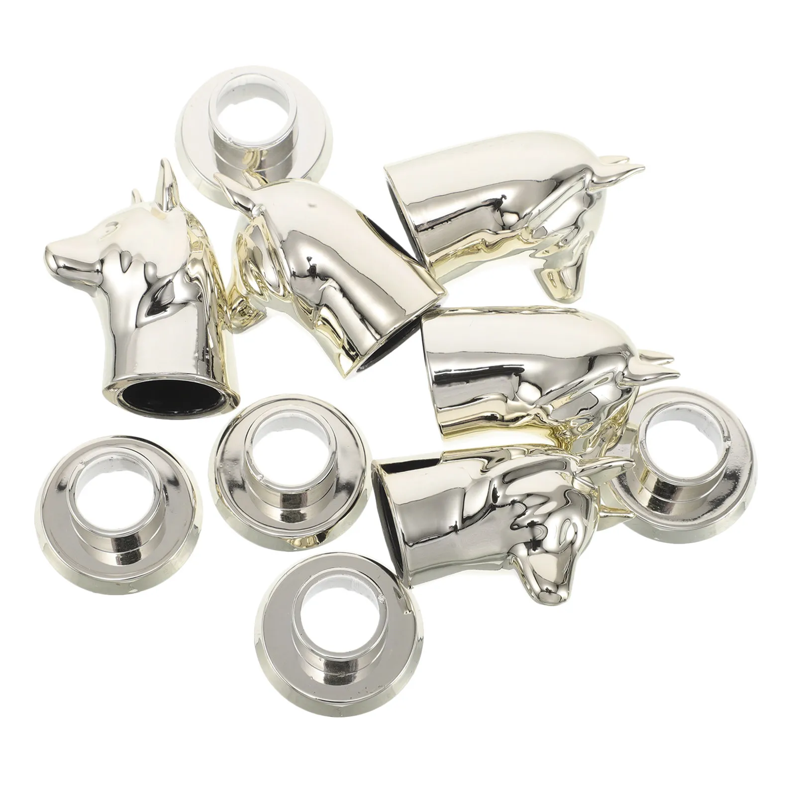 

5Pcs Elegant Perfume Bottle Caps Secure Caps for DIY Perfume Bottles Empty Closures