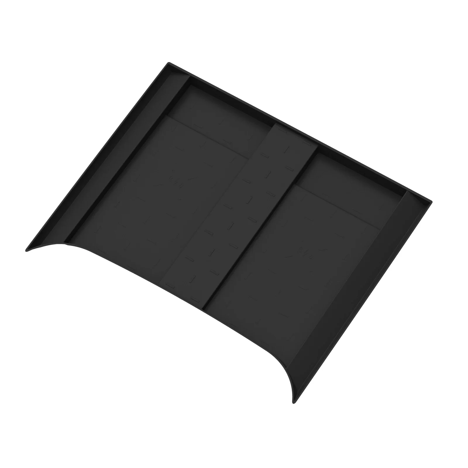 For Kia Telluride 2027+ (2nd Gen) Car Anti Dirt Pad Silicone Mobile Wireless Charge Anti-Slip Mats Interior Accessiories Black view 6