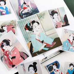 vintage Japanese beauty stickers/Scrapbooking Stickers /Decorative Sticker /DIY Craft Photo Albums