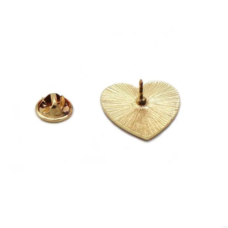 CORD Romance Red Heart Brooch Pin for Dating Parties and Social Gatherings