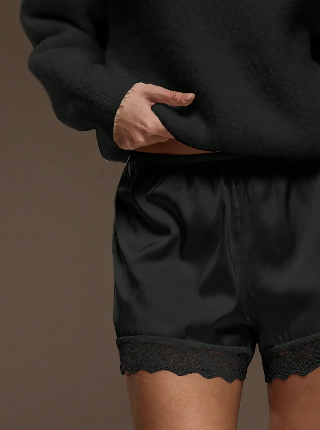 Abbigliamento da casa casual elegante e alla moda da donna colore Ding dimagrante versatile sport all'aria aperta, pantaloncini stringati per tutte le stagioni