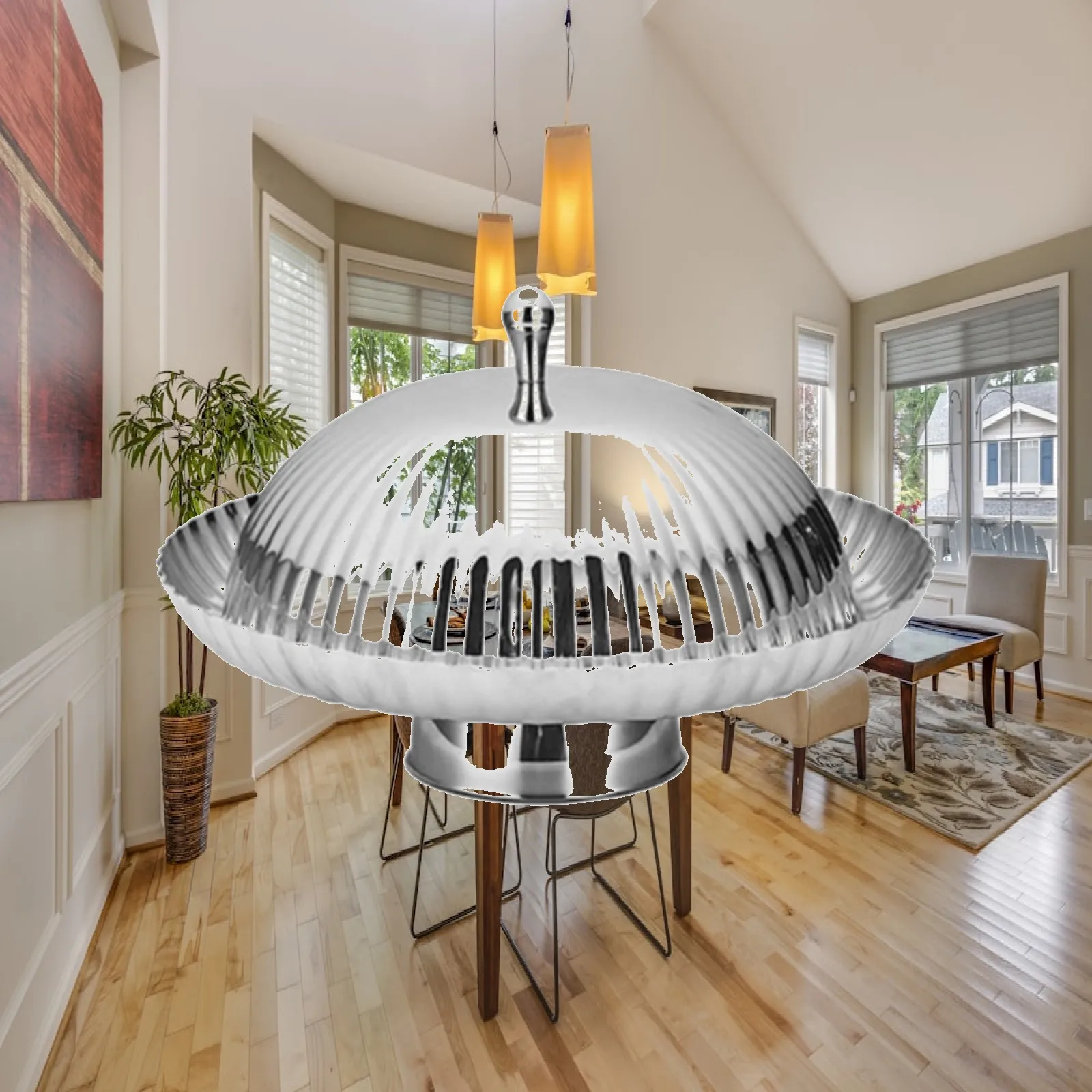 Cake Stand with Lid Stainless Steel Cake Stand with Cover Serving Tray with Lid Decorative Serving Tray with Cover Food-Grade