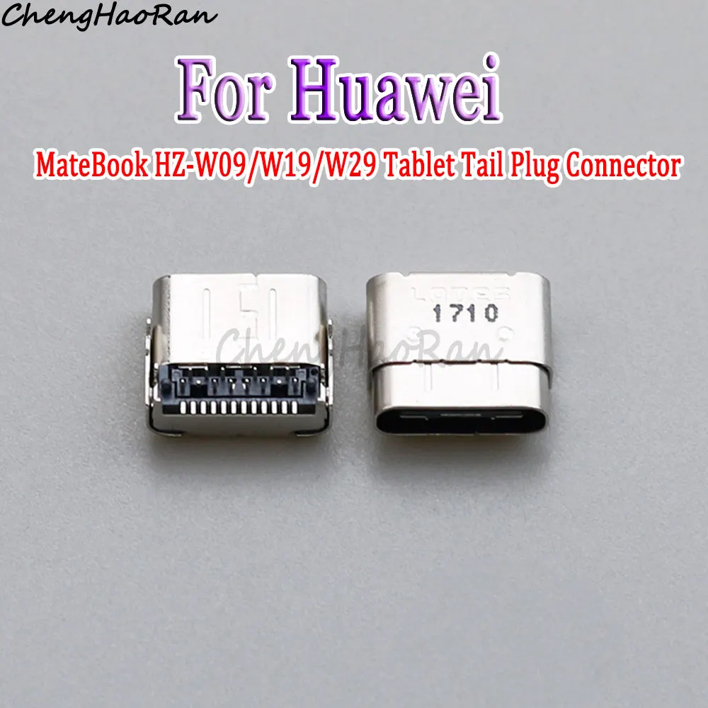 

1/2 Pcs USB Socket Connector For Huawei MateBook HZ-W09/W19/W29 Tablet PC Tail Plug Type-C USB Type C Power Jack Connector