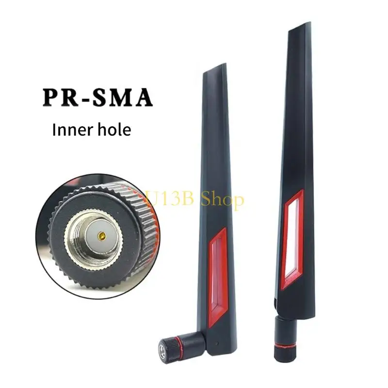 U13b 3/4pcs 2,4 GHz 5GHz Adaptador conector SMA Antenas Band Antenas SMA para Wi -Fi Routers Adaptador WiFi WiFi