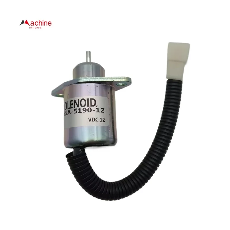 Válvula solenóide de extinção 12V SA-5190-12 SK-1043-58 6281-910-011-00 1503ES-12S5S para Yammer Kubota Iseki TG5470 SF310 SF370