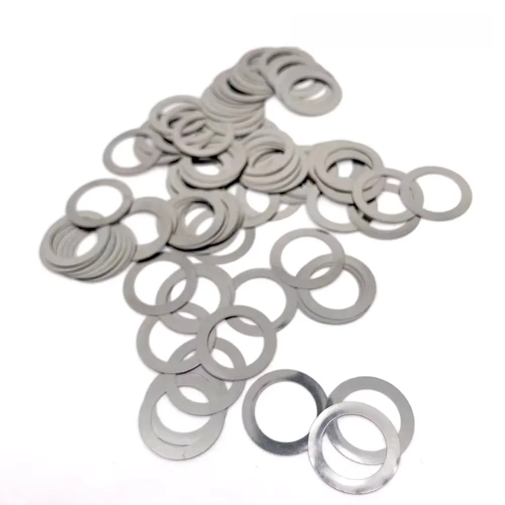 Beicai M2 M3 M4 M5 M6 M7 M8m9 M10 M12 M13 To M40 SUS304 Stainless Steel UltraThin Flat Washer Ultrathin Shim 0.1/0.2/0.3/0.5/1mm