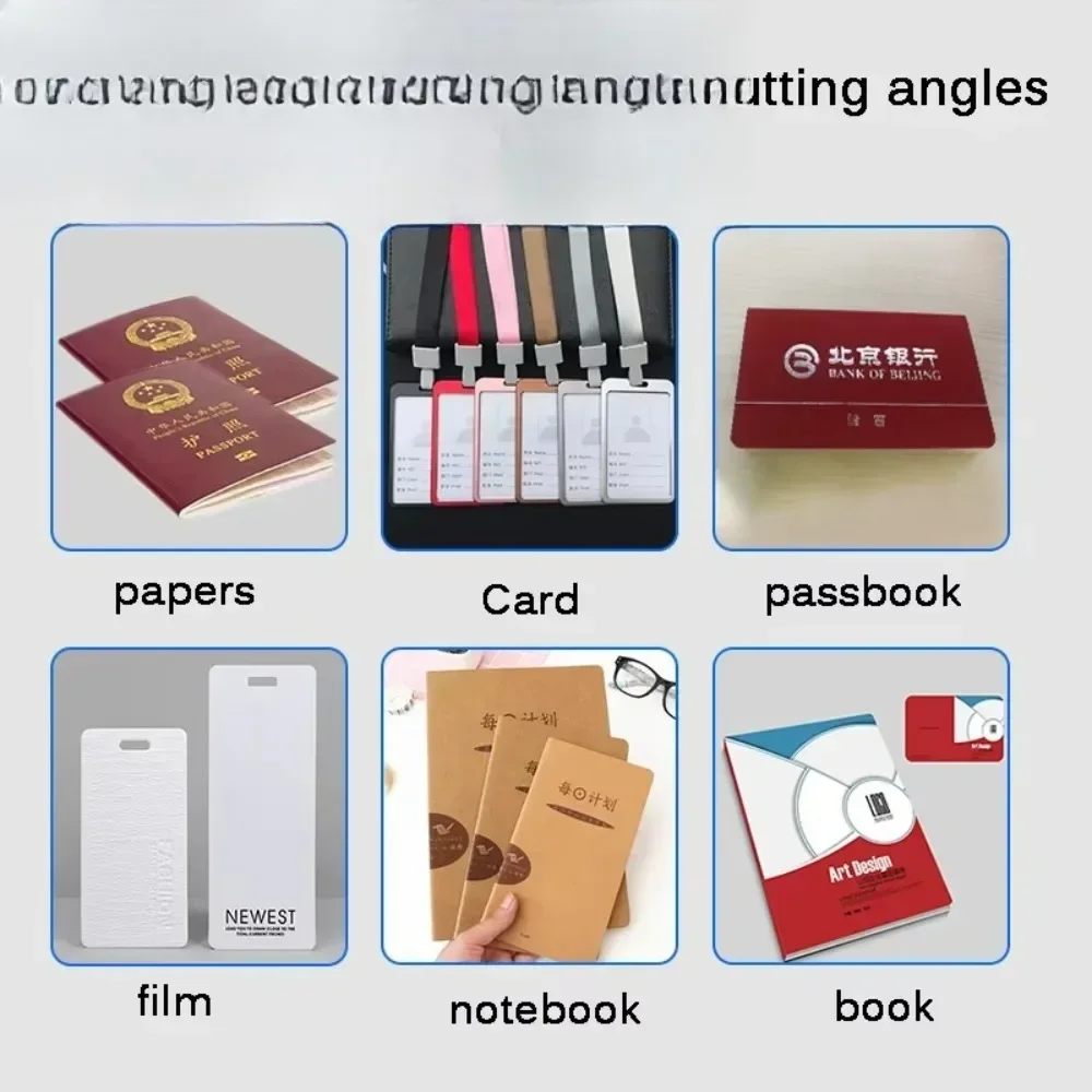 120 W R2-R9 Elektrische Abgerundete Eckschneidemaschine PVC Leder Karton Spielkarten Notebook Buch Eckschneidemaschine