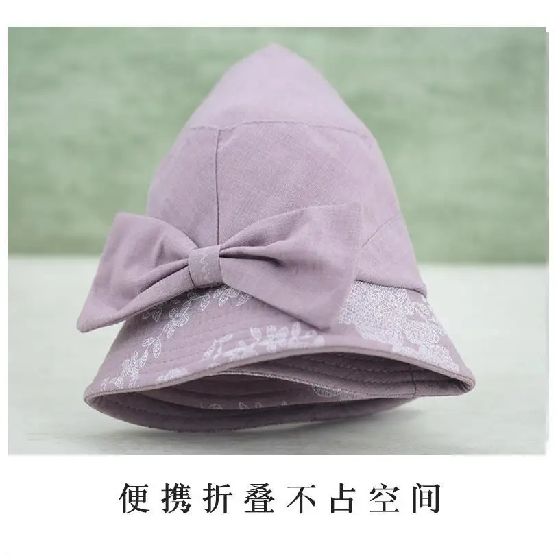 Elder Women\'s Hats Spring and Autumn Mother Sun Hat Big Eaves Cloth Single Cap Elderly Grandmother Sun Hat Summer