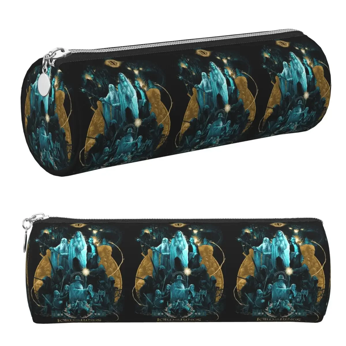 The L-Lord Of The Rings Magic Movie Pencil Cases Pencil Pouch Cylinder Pen Box Pencil Bag for Boys Girls School