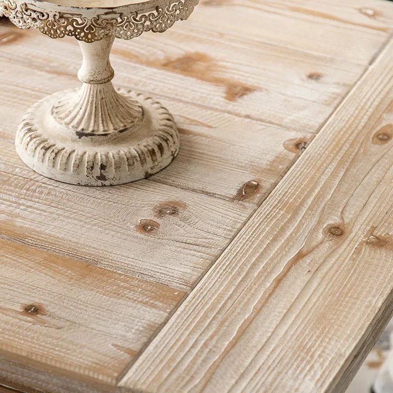 Table basse ancienne rétro sculptée, table à manger carrée littéraire