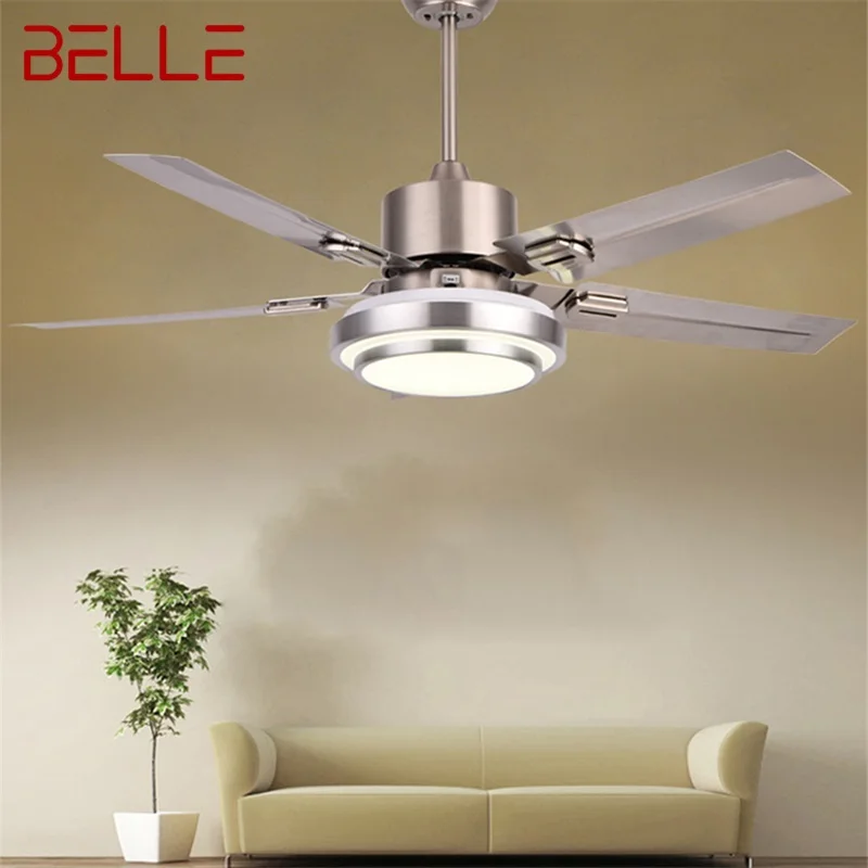 

BELLE Modern Ceiling Fan Lights Kit 3 Colors With Remote Control for Home Dining Room Bedroom Living room Restaurant