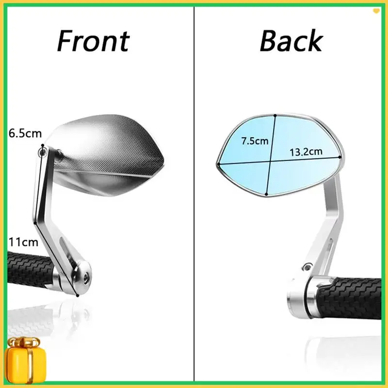 

Premium For Vespa Sprint 150 S150 GTS300 GTV RA Motorcycle Handlebar Mirrors Rear View Mirror