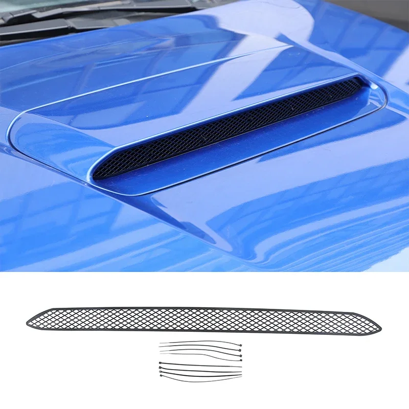 For Subaru WRX 2021 2022 2023 stainless steel car hood air intake protection net insect-proof grille car exterior accessories