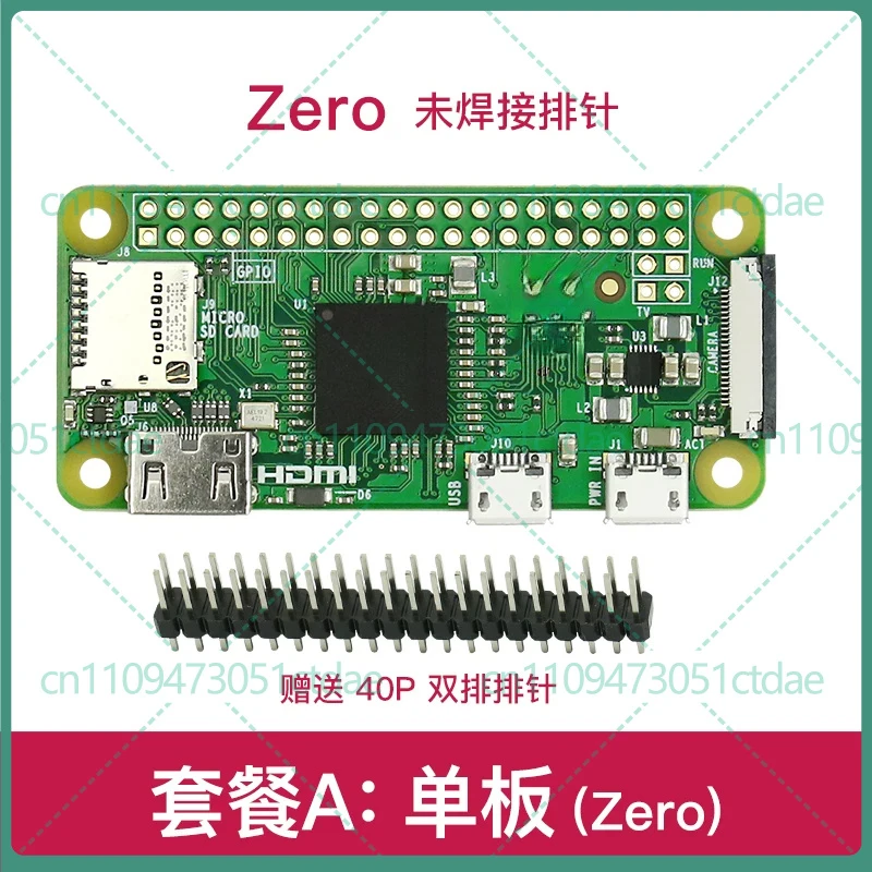 For Raspberry Pi Zero 2 W / Zero W / Zero WH Development Board Starter Kit